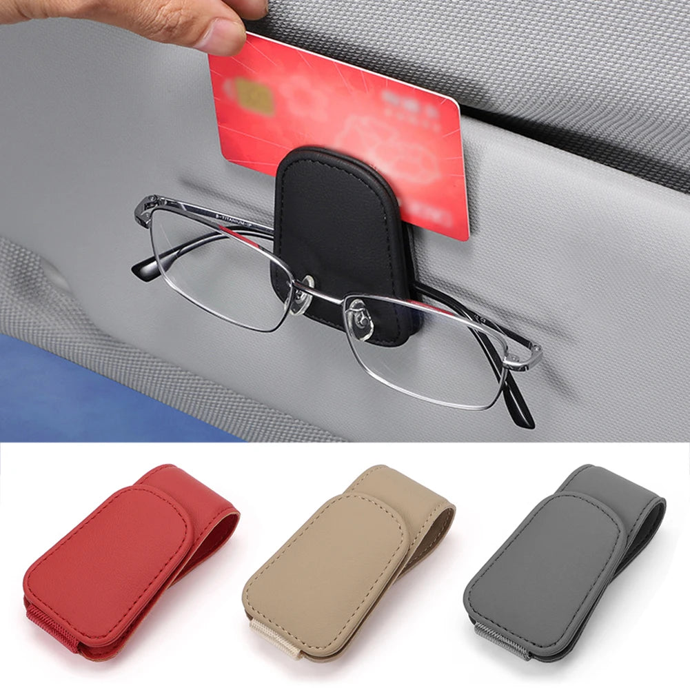 Smart Car Sun Visor Glasses Clip