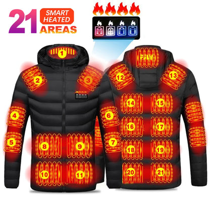 Automatic Heated Winter Jacket