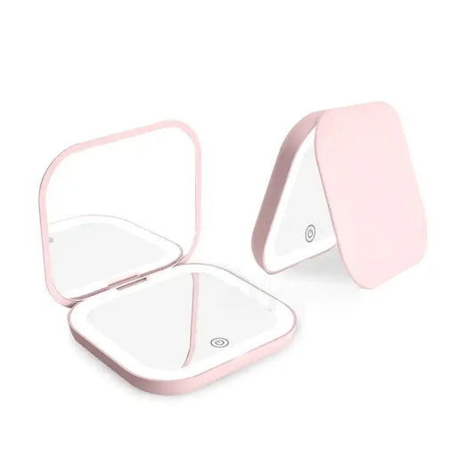 Portable LED Pocket Makeup Mirror