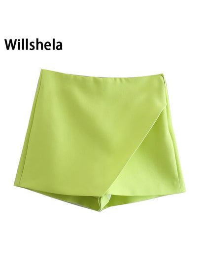 Zanoria High-Waist Vintage Skort