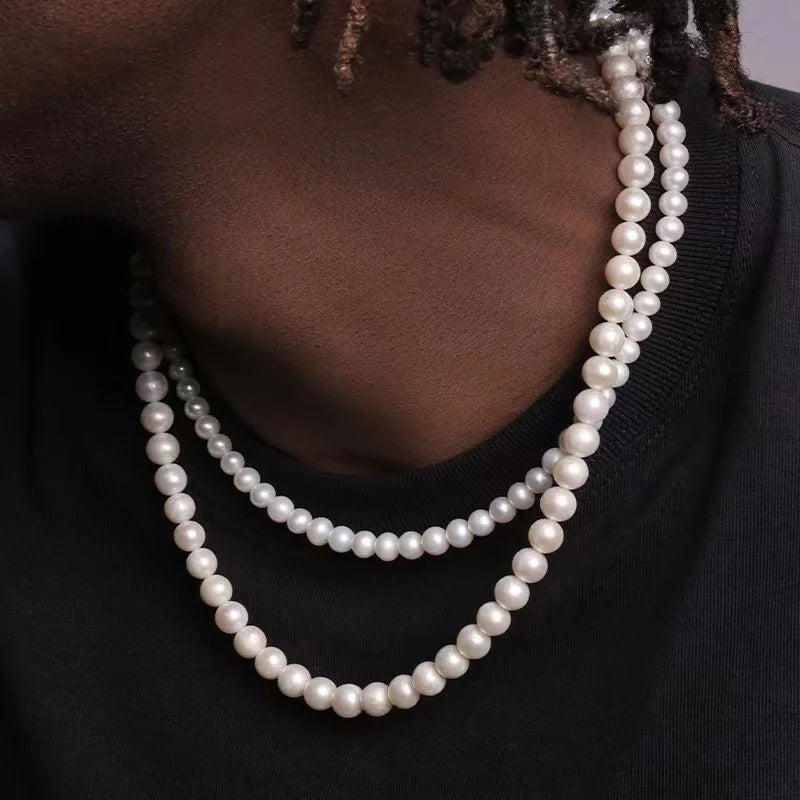 Zanoria Pearl Necklace