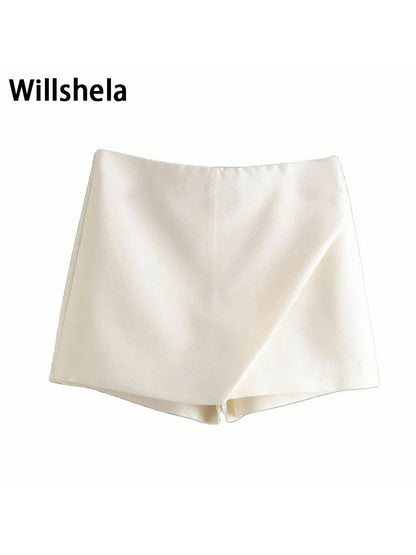 Zanoria High-Waist Vintage Skort