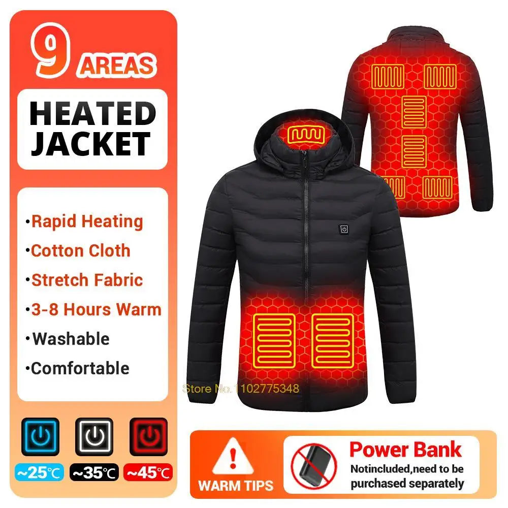 Automatic Heated Winter Jacket