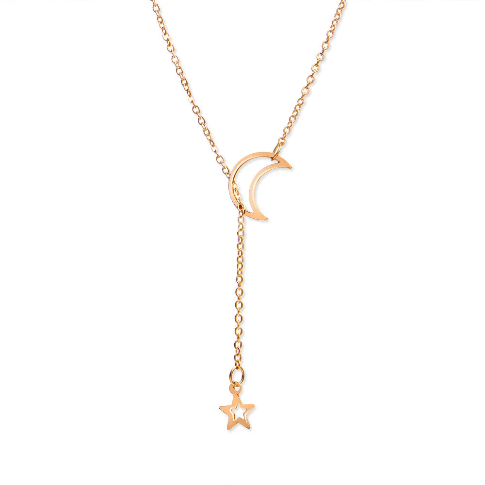 Moon Star Necklace