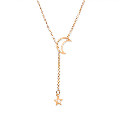 Moon Star Necklace