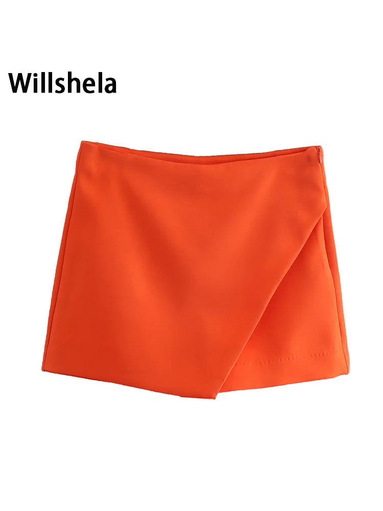 Zanoria High-Waist Vintage Skort