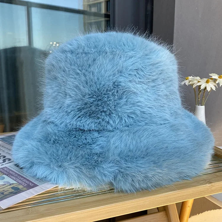 Zanoria Fur Bucket Hat